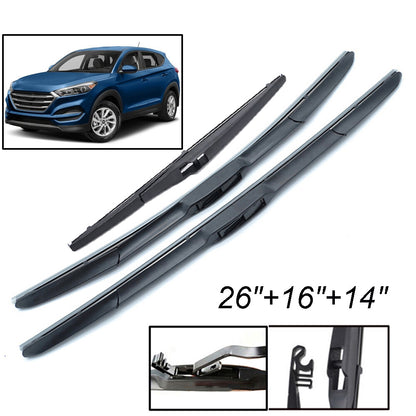 ya 5 8.7 Windshield wiper front + rear for Hyundai for Tucson MK3 for Toyota / for COROLLA wiper blade