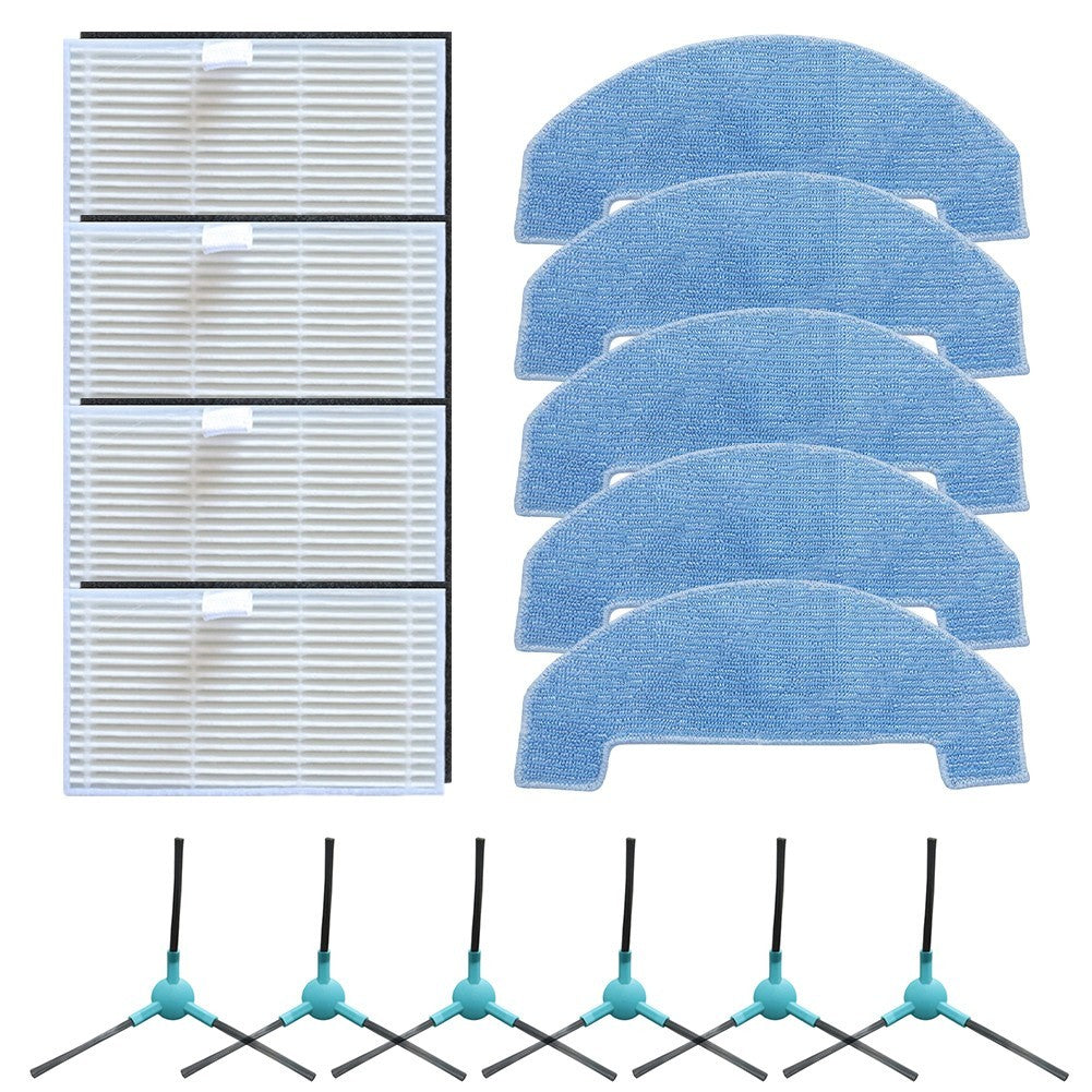 ya 25 For Ultenic For T20 Pro HEPA Filter and Side Brush Replacement Parts
