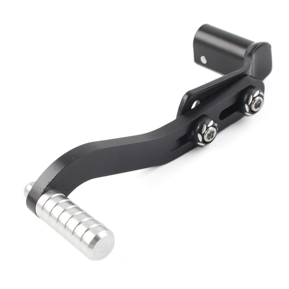 ya 5 8.7 Universal Motorcycle CNC Aluminum Gear Shift Lever Footrest Pedal Shifter Black