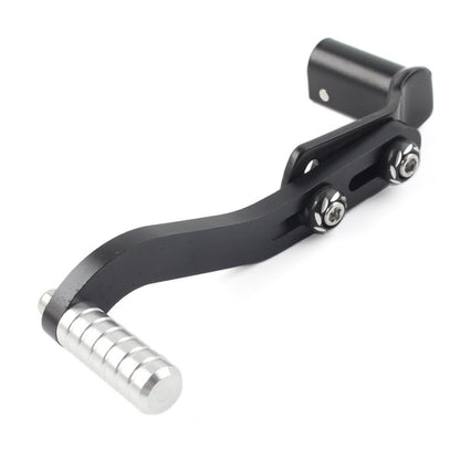 ya 5 8.7 Universal Motorcycle CNC Aluminum Gear Shift Lever Footrest Pedal Shifter Black