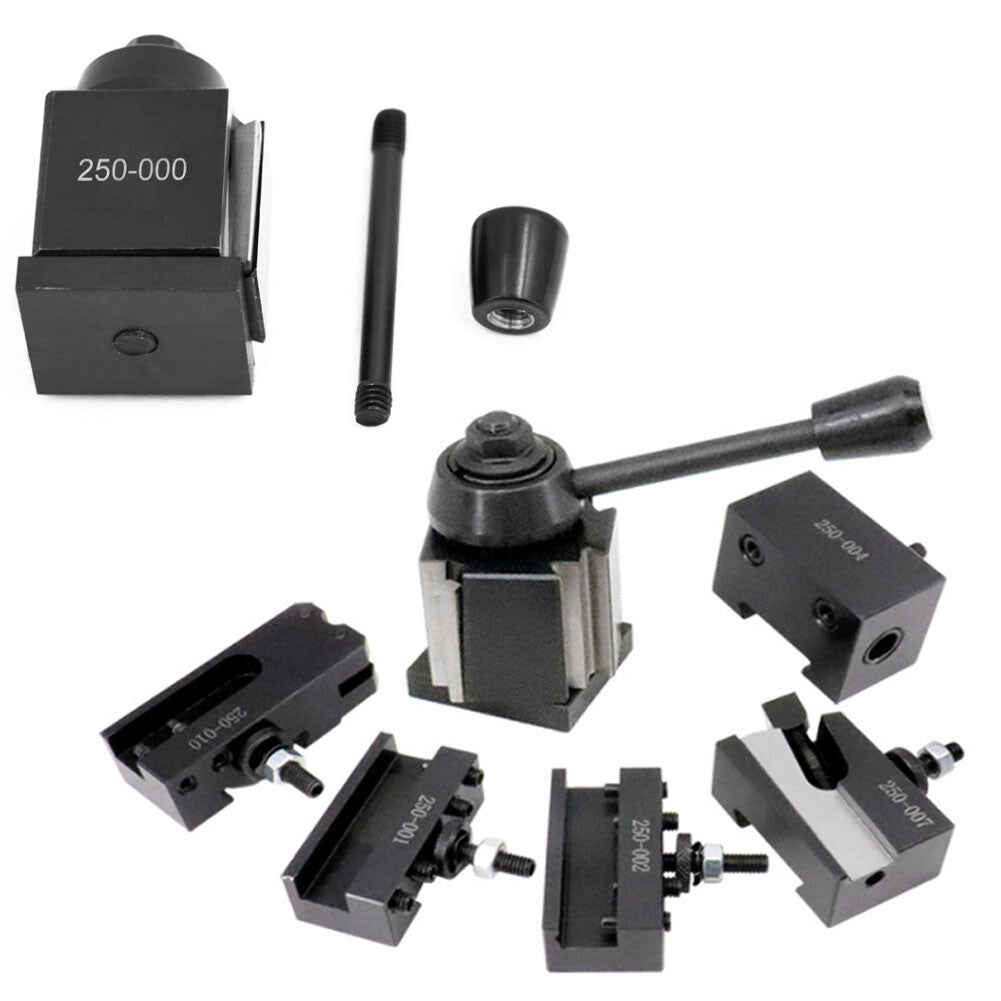 Quick Change Tools Kit Tool Post Holder Tool Holder for Lathe Tools New