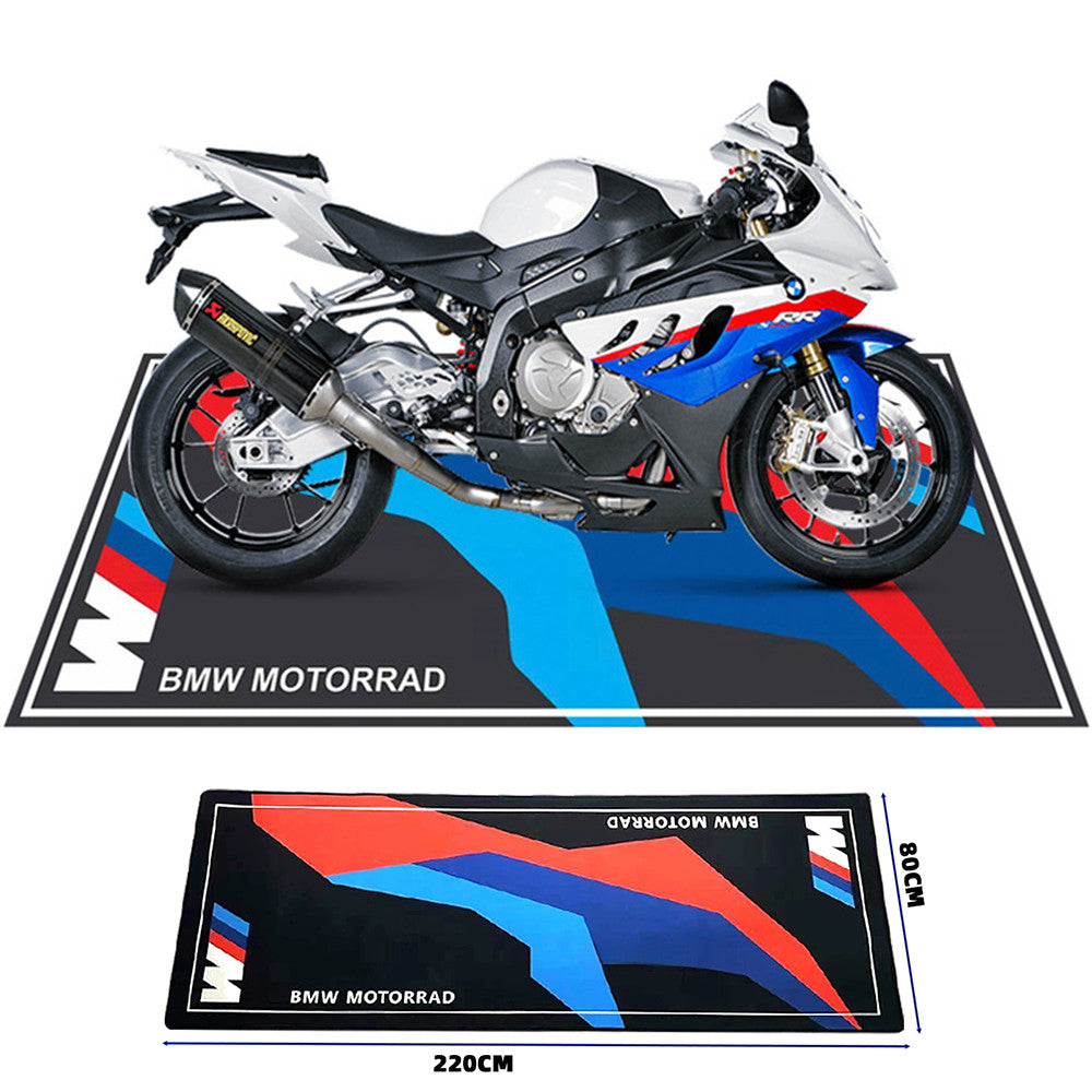 ya 2 6.26.2 for BMW Motorrad M Sport Garage Motorcycle Pit Mat Carpet 2023 Design 77025A5F058