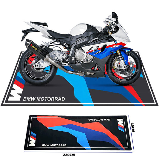 ya 2 6.26.2 for BMW Motorrad M Sport Garage Motorcycle Pit Mat Carpet 2023 Design 77025A5F058