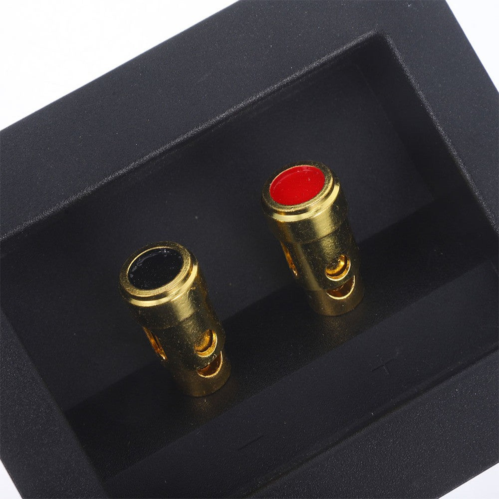ya 5 8.7 2 Pcs for Audio Speaker Accessories Terminal Panel Junction Box Jack