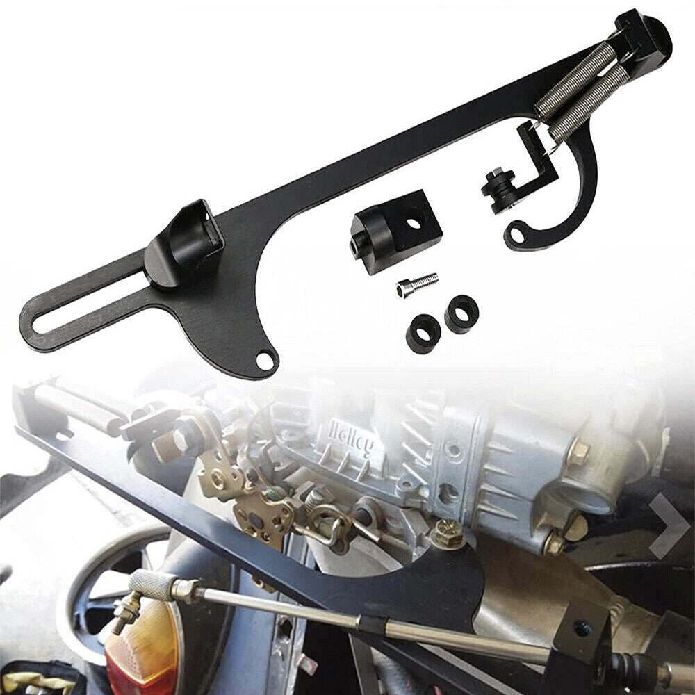 ya 2 7.14 Adjustable Throttle Cable Carburetor Brackets For 4150 4160 Carb 307 350 SBC