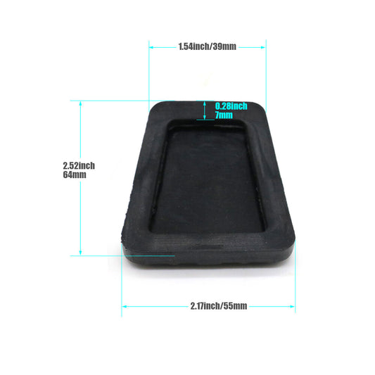 ya 9 6.5.2 Set Of 2 Brake Clutch Pedal Pad Cover for Hyundai Accent Sonata Santa Fe