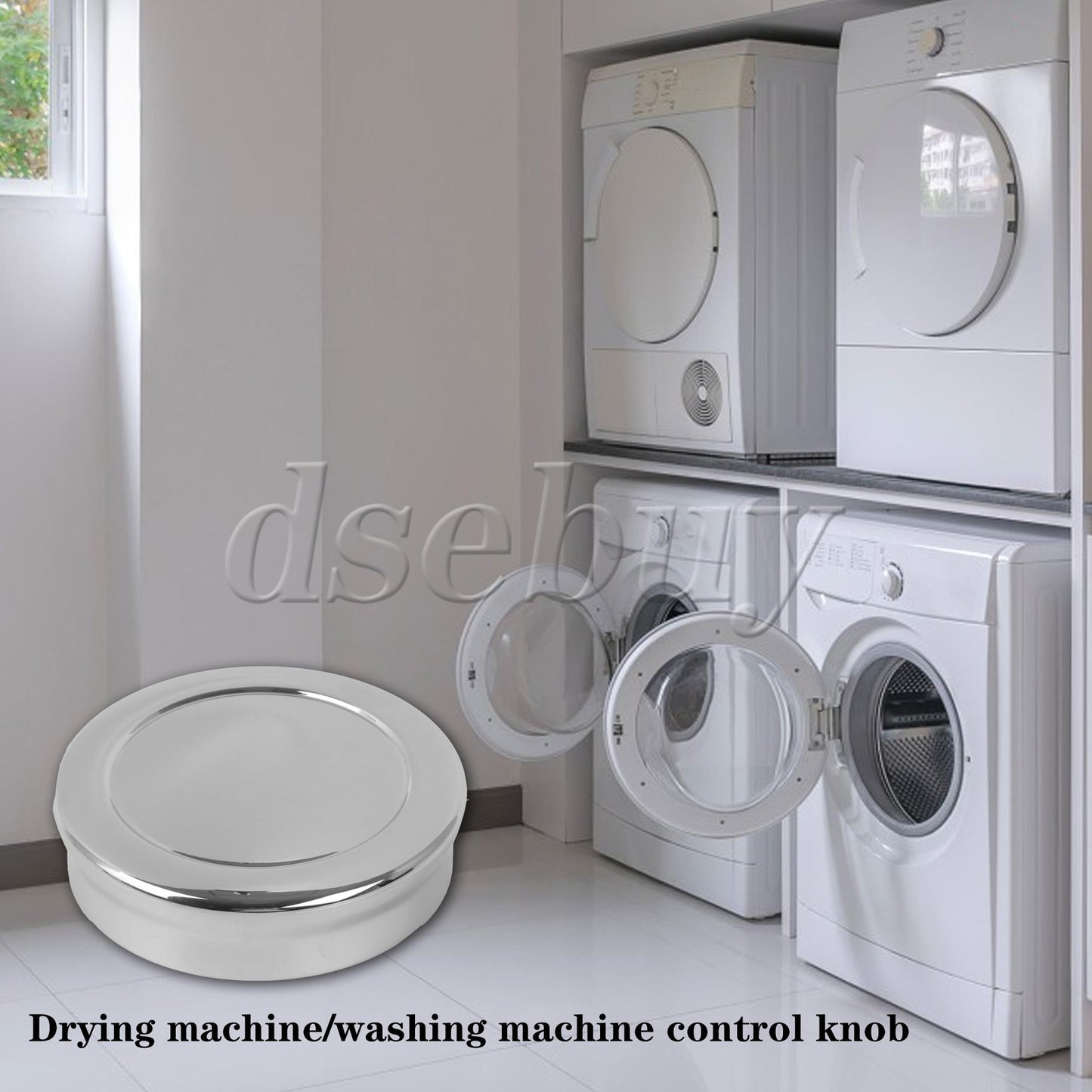 ya 26 Laundry Appliance Control Knob Silver 0.28  Replacement for AP6002623