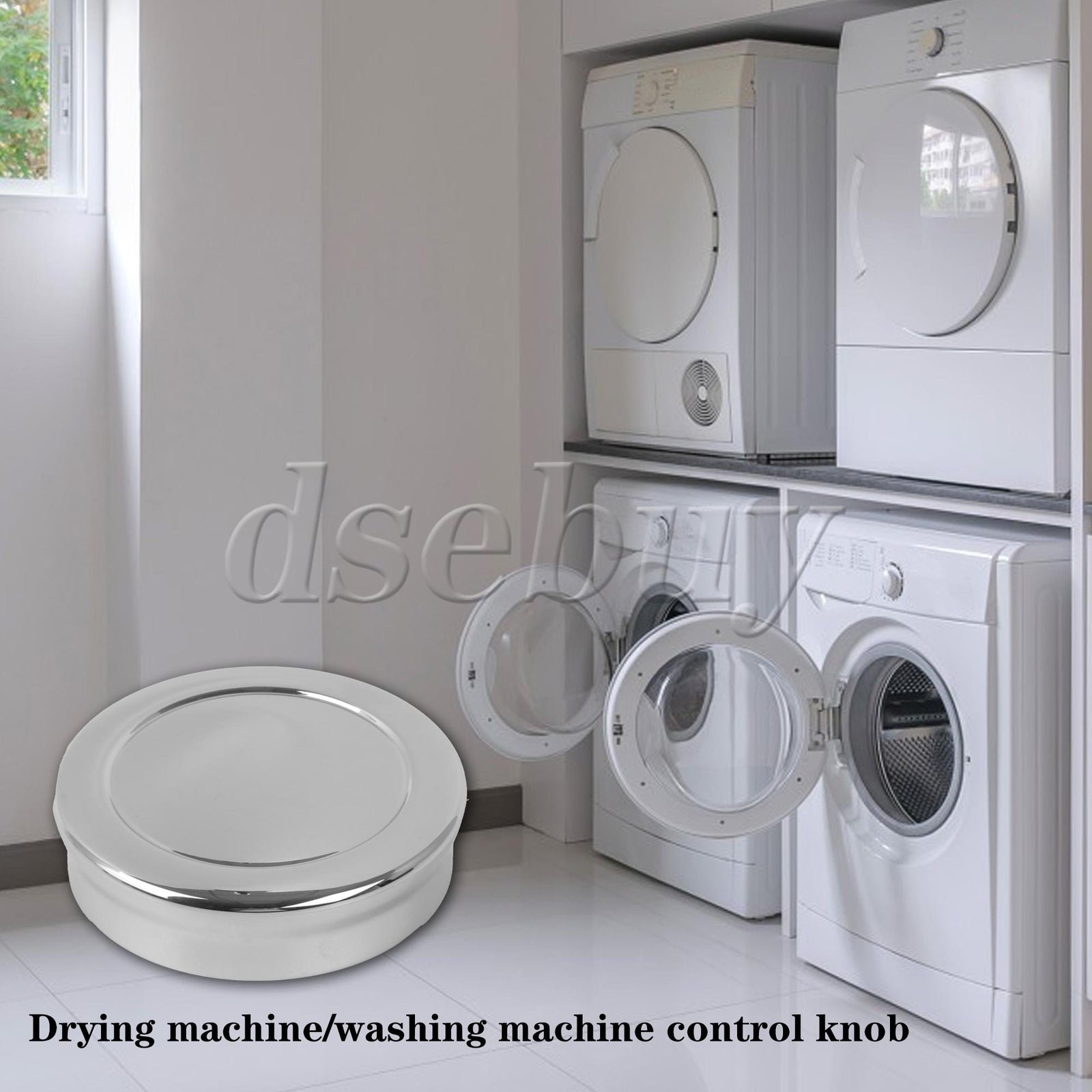 ya 26 Laundry Appliance Control Knob Silver 0.28  Replacement for AP6002623