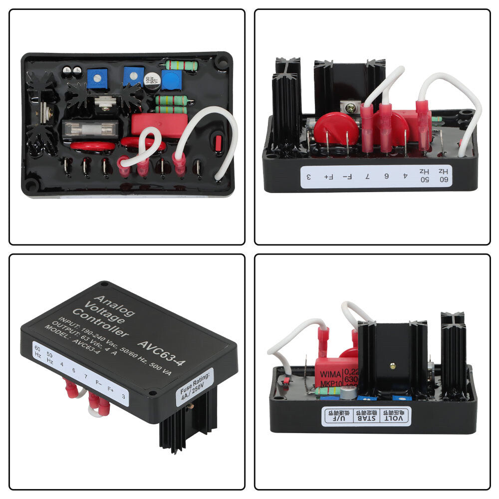 ya 5 8.7 New 1pc AVR AVC63-4 Automatic Voltage Regulator Compatible With Basler