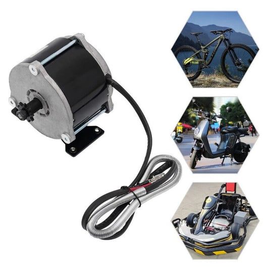 MY1018E-D Brushed High Speed DC Motor 500W24V36V Modified Electric Bicycle