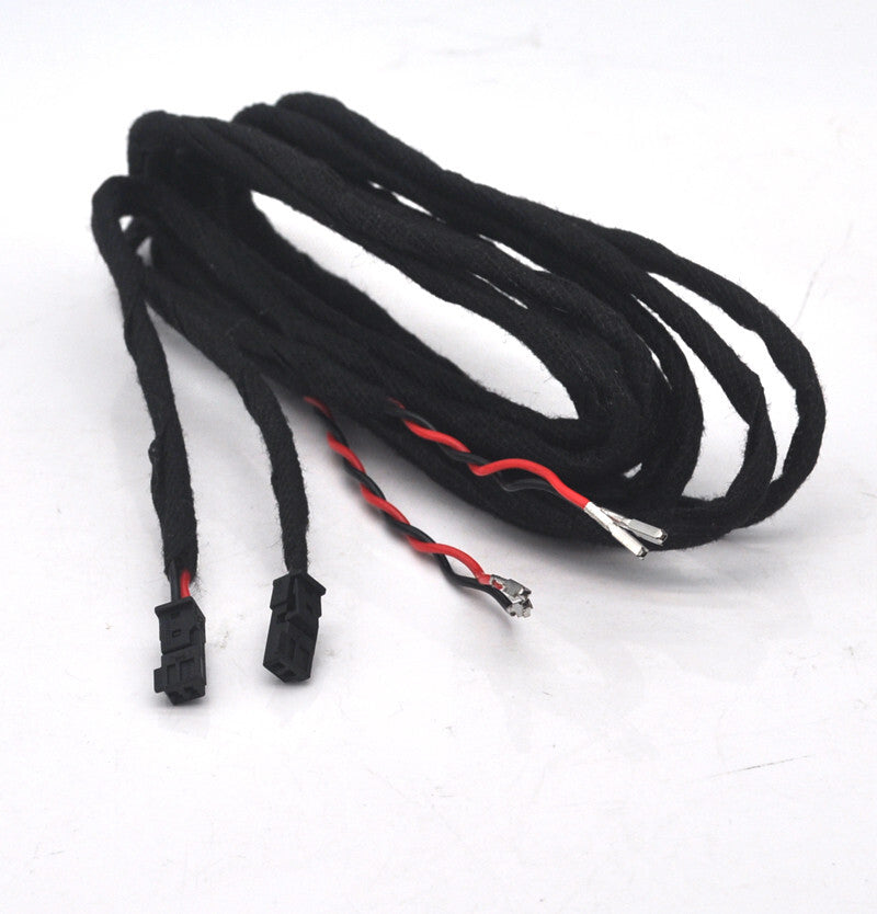 ya 5 8.7 2x Retrofit Door light Cable step courtesy for BMW E87 E90 E60 E63 E70 E91 E92