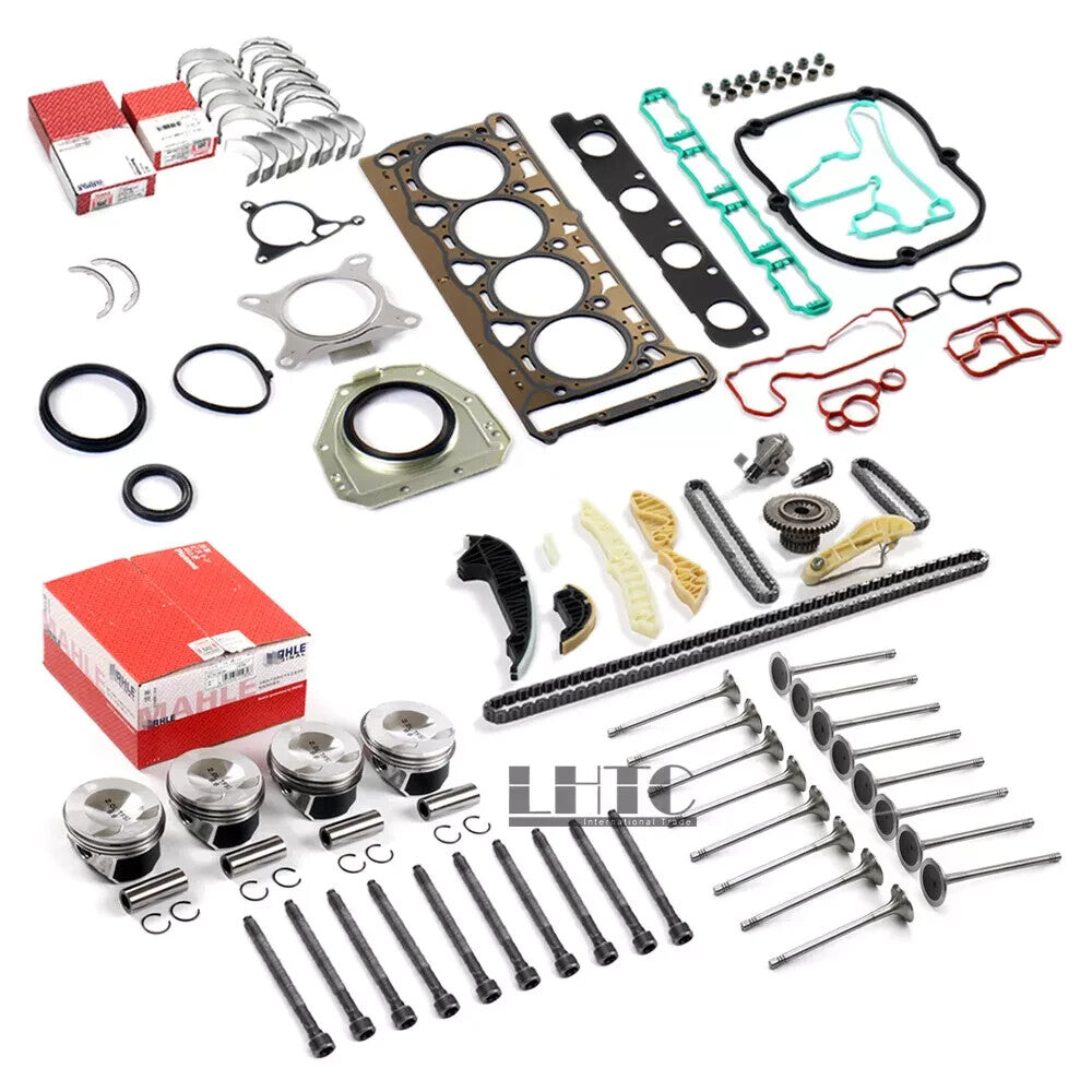 ya 9 6.5.3 Engine Overhaul Pistons Timing Kit for VW GTI for Audi for A4 A5 2.0 TFSI CCZ CCTA CDN