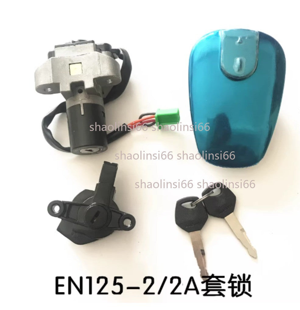 ya 2 6.30 2 Wire Ignition Switch Lock Key Fuel Tank Cap Lock Fit for for Suzuki EN125-2/2A