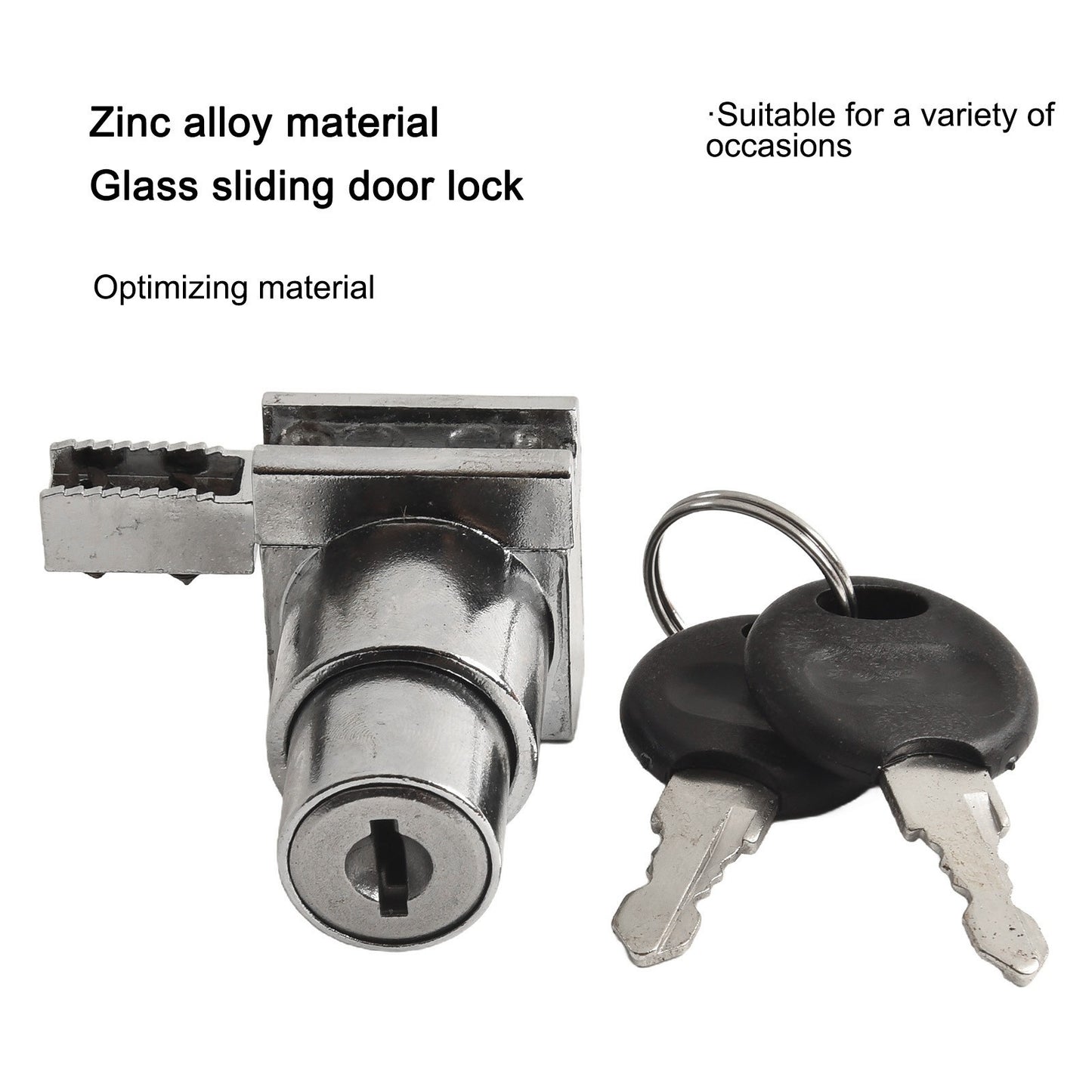 ya 14 Accessories 1*Lock Parts Replacement Suitable For Counter/glass Cabinet