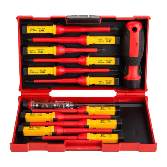 ya 26 Shockproof Electrical Screwdriver Set Ergonomic NonSlip Grip 1000V Protions