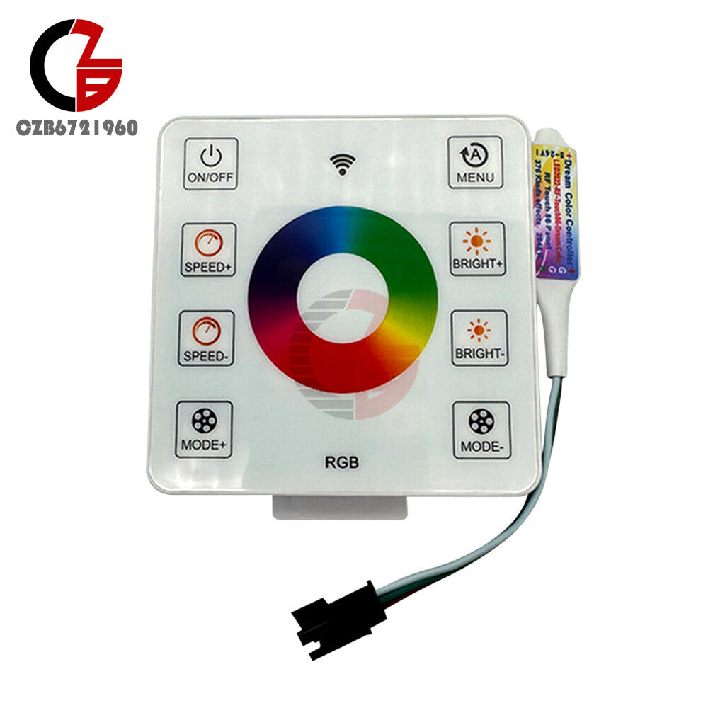 ya 14 DC5-24V Panel LED Controller For WS2812B WS2811 Colorful Strip Light +3pin cable
