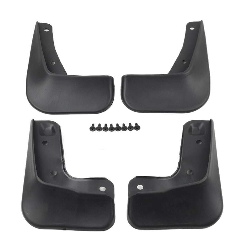 ya 5 8.7 Mud Guards Splash 4 Piece Front and Rear For 2008-2013 for Mitsubishi Lancer Sedan