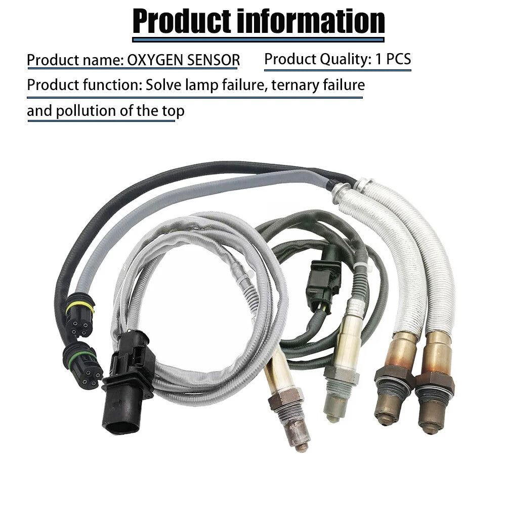 ya 1 8.5.1 4pcs oxygen sensor for 128i 328i 328i xDrive 328xi X3 3.0L 07-13