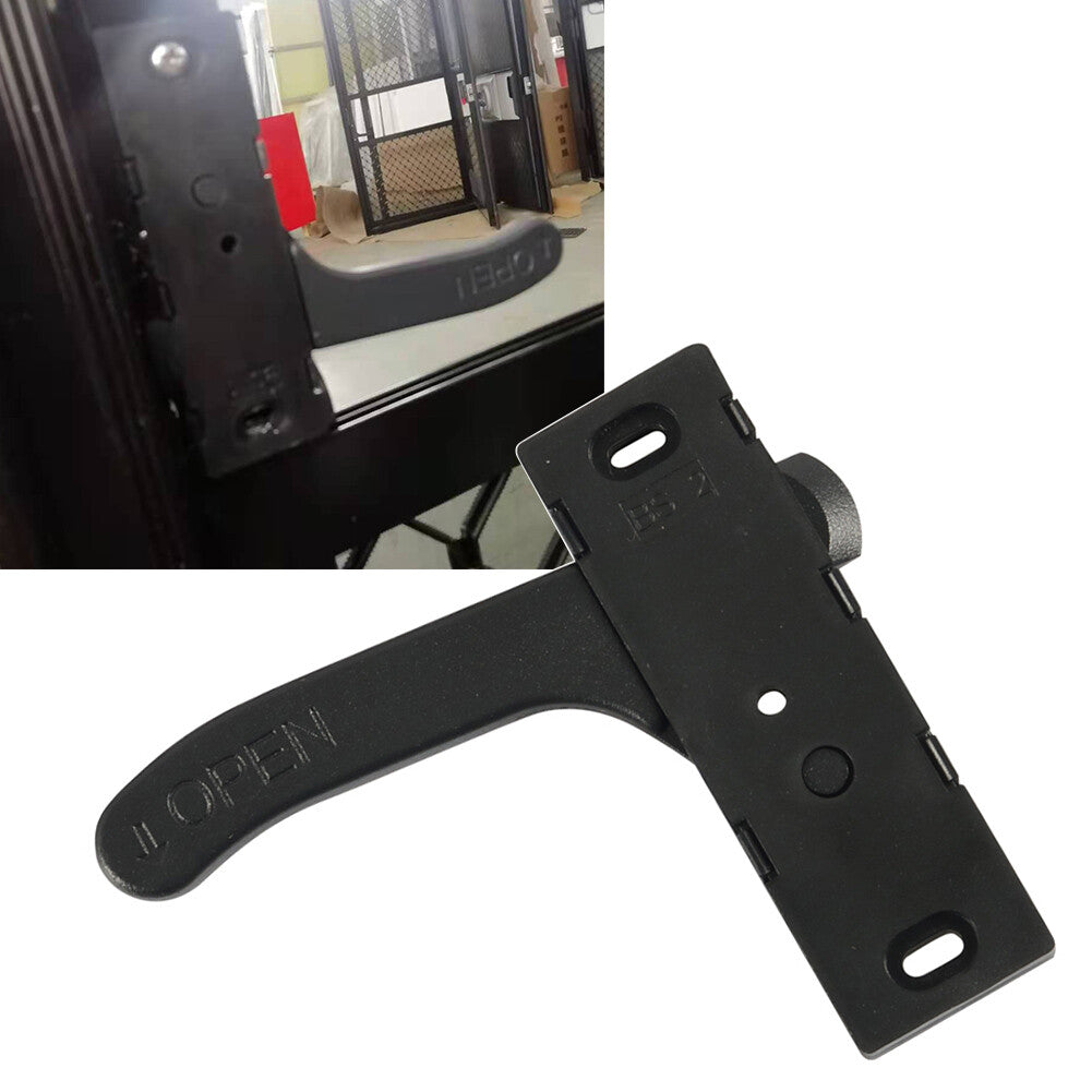 ya 10 5.28.2 RV Screen Door Latch Right Hand Open Close Handle Kit For Camper Black Universal