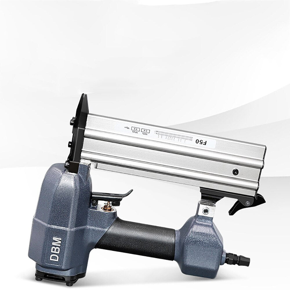 ya 17 F50 Pneumatic Straight il Air iling Stapler Household Woodwoking Tool