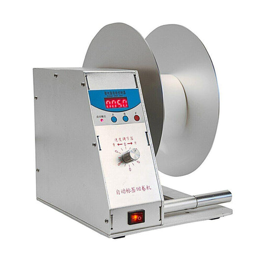 Automatic Label Re-Winder KLD-H-115 Clothing Tags Bar-code Rewinding Machine