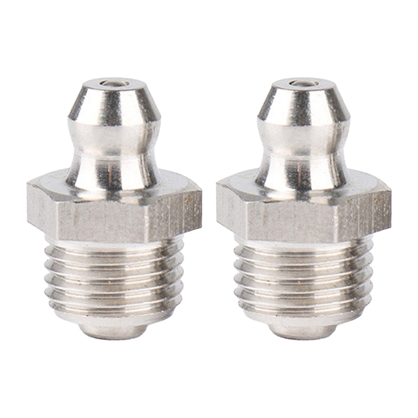 ya 16 M10*1 Grease Nipple Straight Grease Nipple Pack Fo 2 For Motorcycle Car