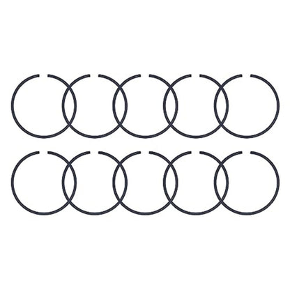 ya 17 Compatibility Set of Ten Piston Rings at 46mm for Various Chainsaw Models