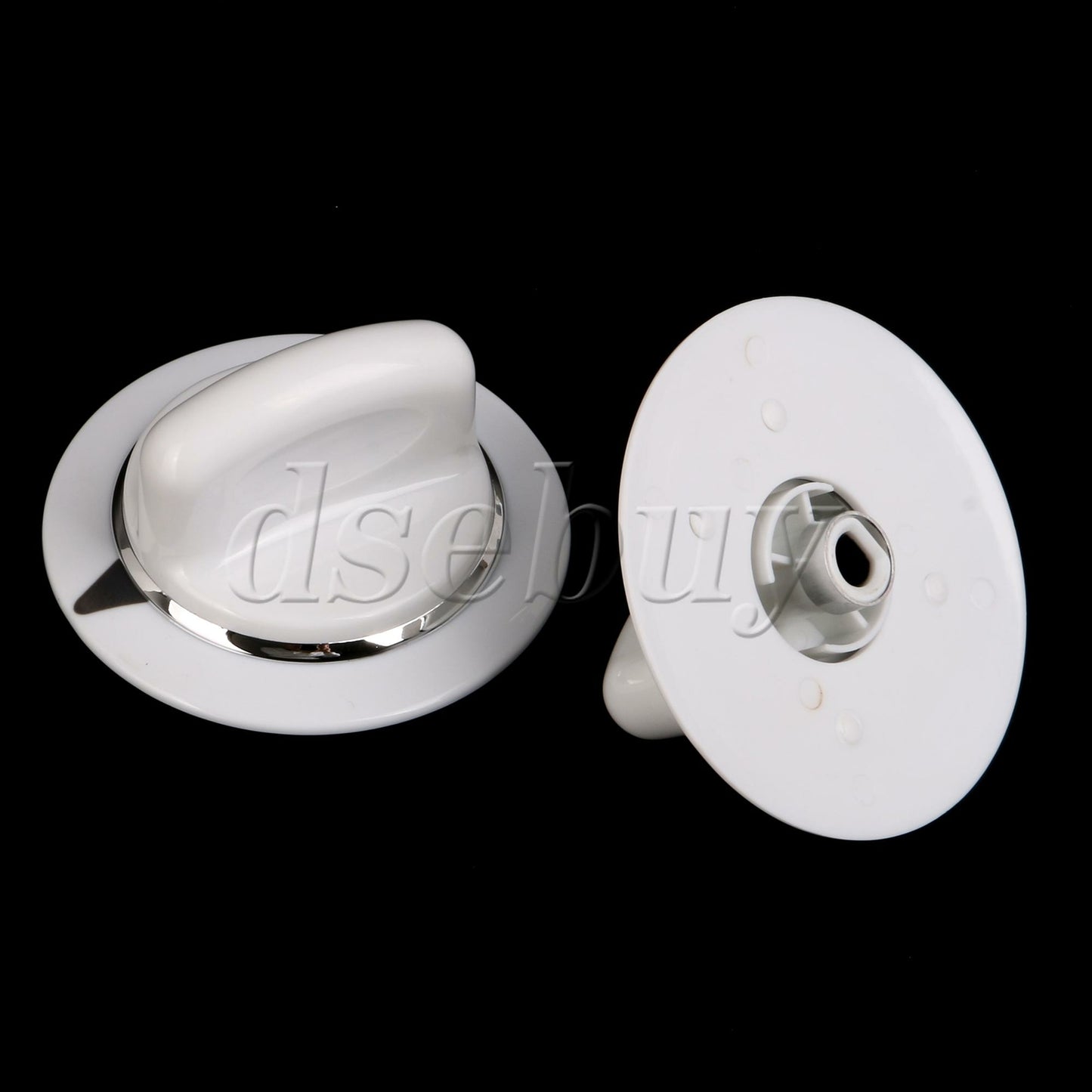 ya 26 4 Pieces Dryer Timer Control Knobs Replacement for GE WE01X20374 3276177 White