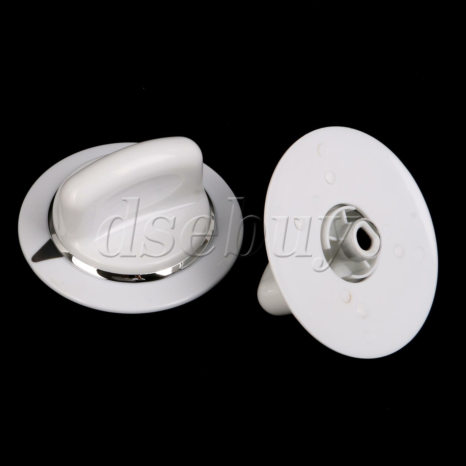 ya 26 4 Pieces Dryer Timer Control Knobs Replacement for GE WE01X20374 3276177 White