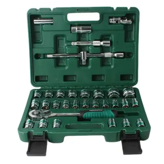 ya 26 32pcs of Household Tool Kit Set Hardware Tools Sockets Set Car Repair Tool
