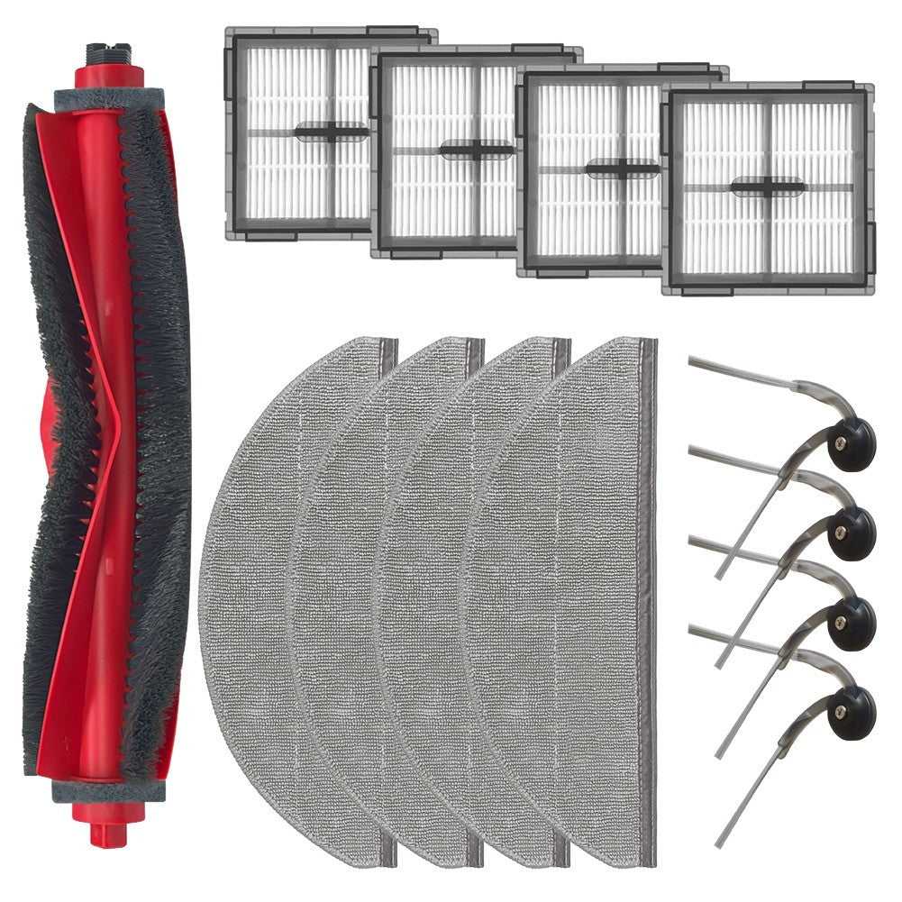 ya 25 For Q10 Q8 Max Pro Replacement Side Brush Filter Mop Cloth Set