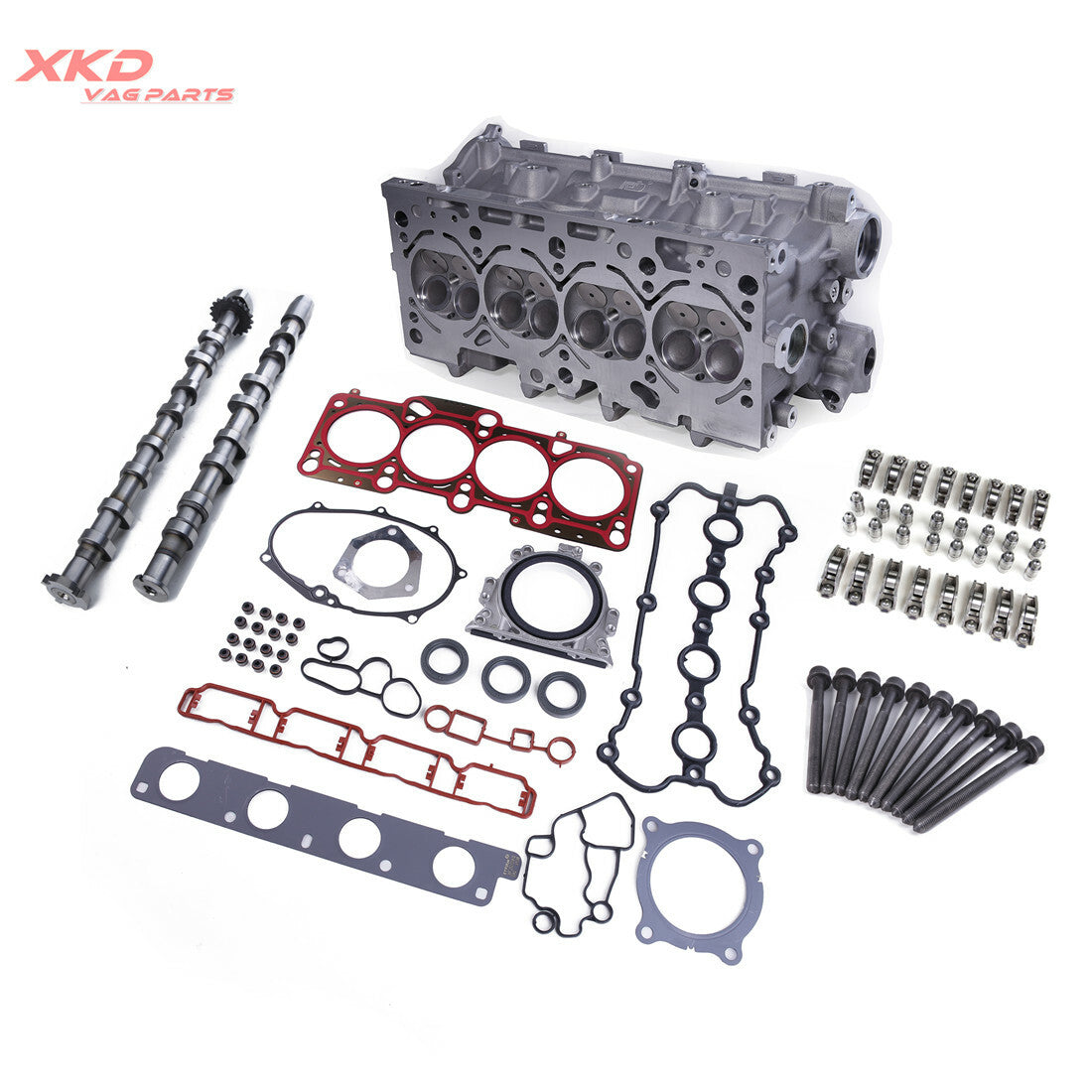 ya 27 7.2 2.0T Cylinder Head, Camshaft, and Engine Gasket Kit for Volkswagen EOS and for Audi A4 (BPG, BWT, BPY)