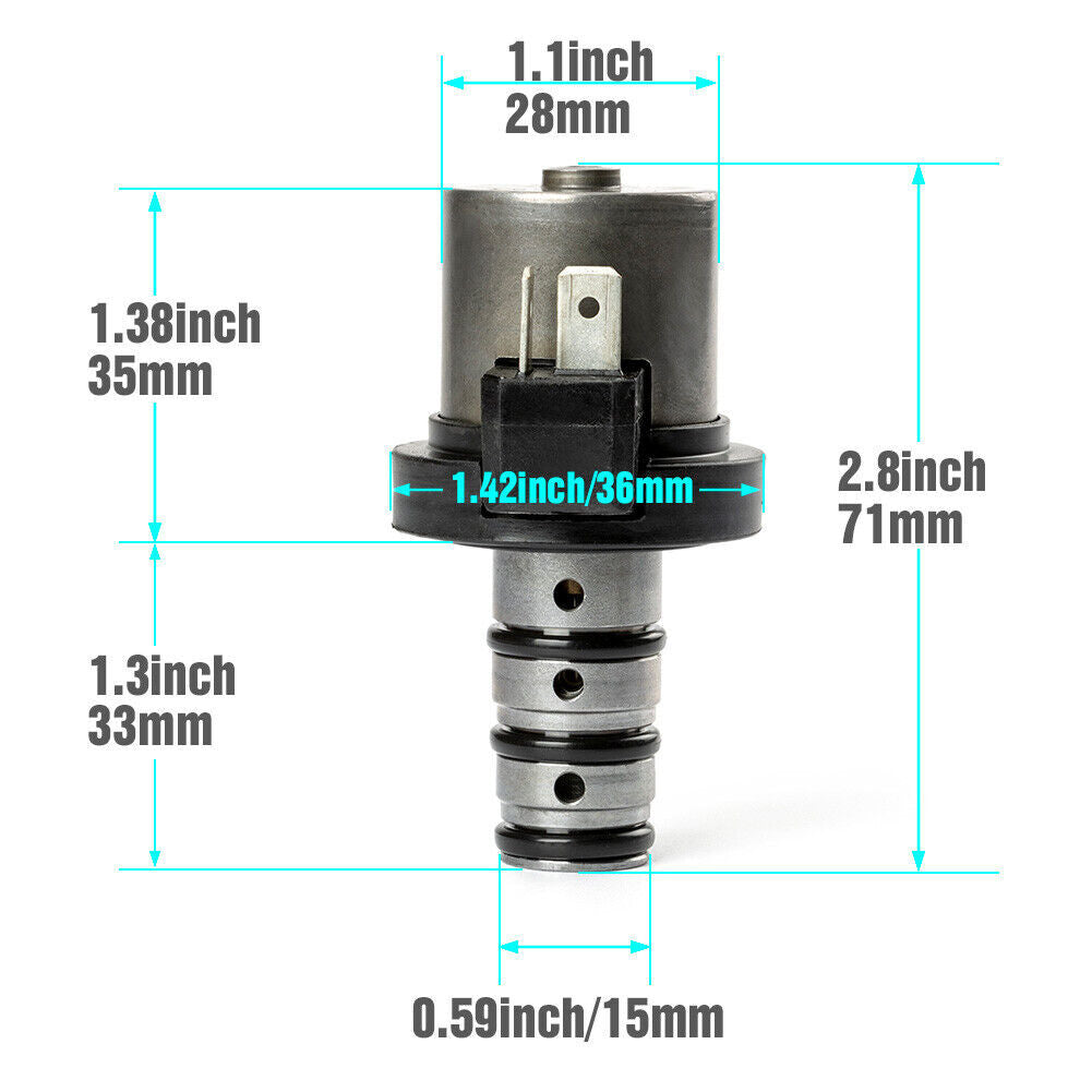 ya 1 8.5.3 5-Pack Transmission Shift Solenoid Valve Kit for F5A51 V4A51 for Kia F4A41 F4A42