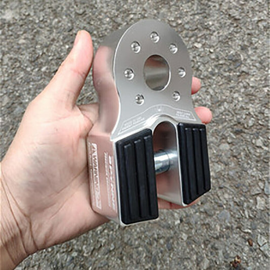 10T Winch Hook Rope Trailer Hook Connector Flat Shackle Mount Rescue Trailer