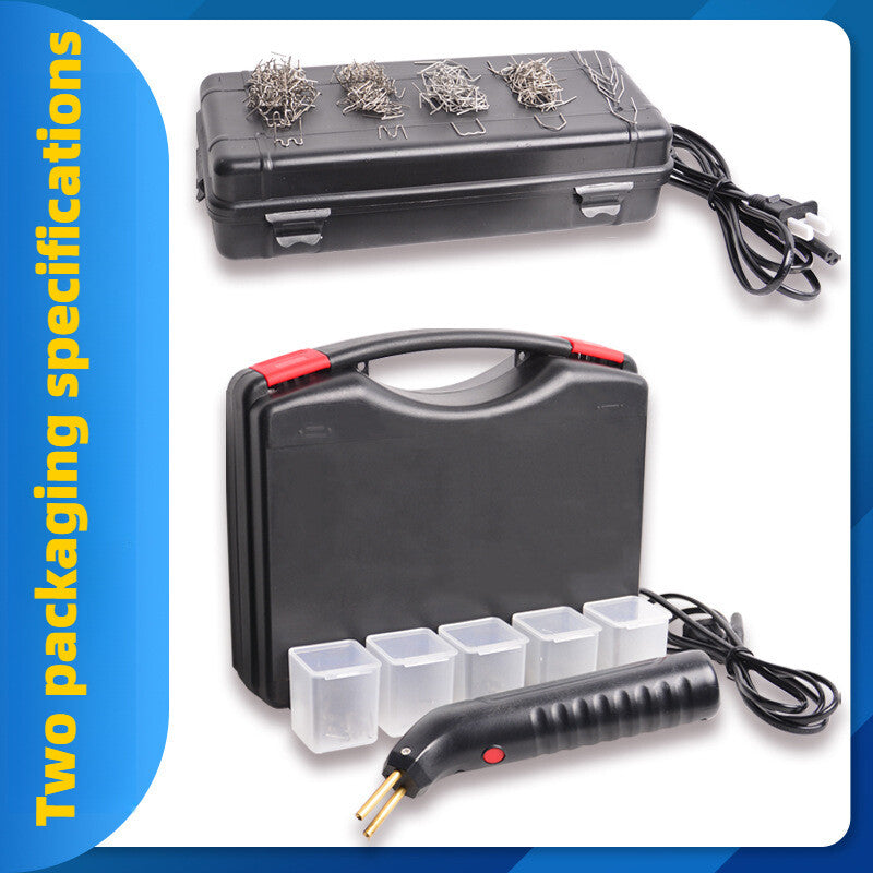 ya 2 6.29 Auto Body Tools Car Bumper Repair Plastic Welding Machine + 200 Repair Nails USA