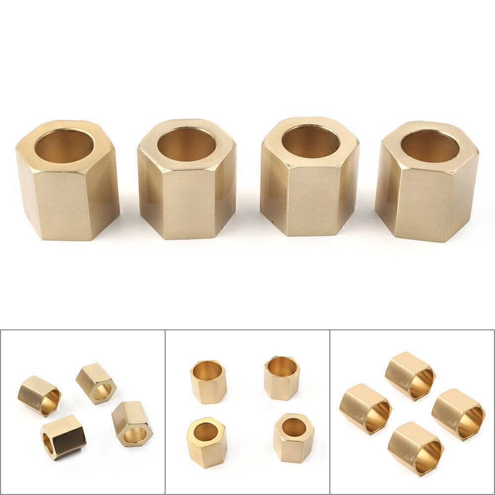 ya 3 6.23 4X Pushrod Cover Cup Set Brass Tube for Harley Sportster Ironhead Super Glide FL