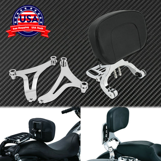 ya 3 6.25.3 Multi-Purpose Driver & Passenger Backrest Fit For Indian Hard Bag Chieftain 14