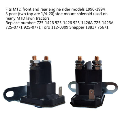 ya 14 Starter Solenoid 725-1426 12V Fit for 725-0771 925-0771 18817 75671 112-0309