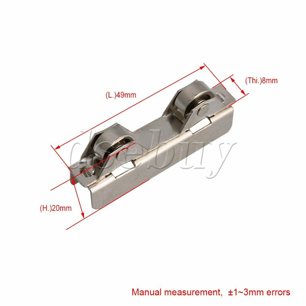 ya 14 60PCS Glass Sliding Patio Door Roller Double ing Pulley Wheel 8mm