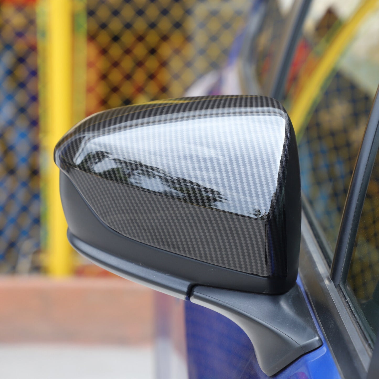ya 5 8.7 Carbon Fiber ABS Exterior Mirror Covers for Subaru WRX 2021 - 2023 USA