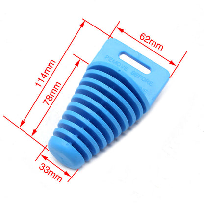 ya 5 8.7 Rubber Plug Pipe Muffler Silencer Wash Plugs For Pit Dirt Bike