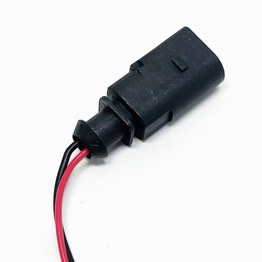 ya 2 7.14 2 Pins Plug Flat Socket Connector for VW for Audi 1J0973802