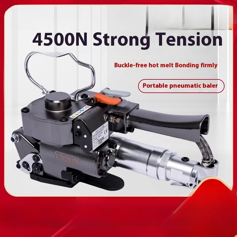 Portable Pneumatic Handheld Baler Pet Plastic Steel Strap Cordless Baler