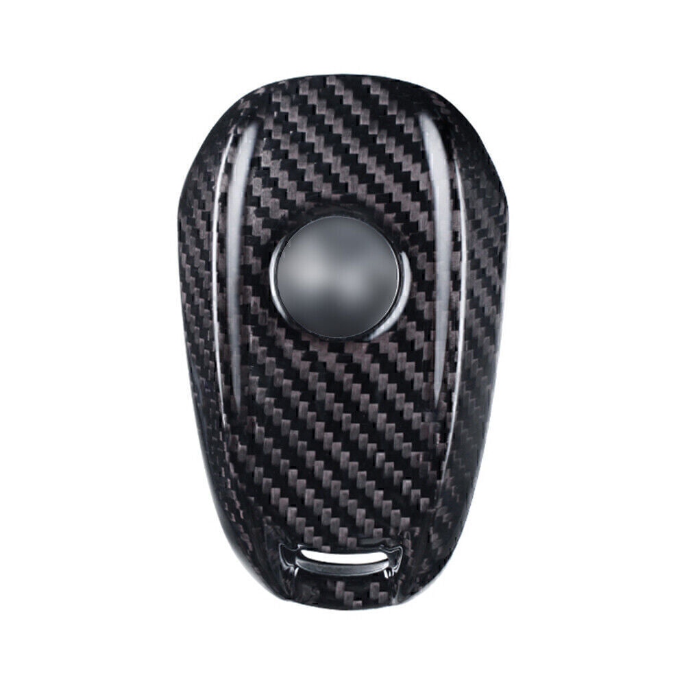 ya 5 8.7 Carbon Remote Key Fob Shell Cover Case for for Alfa Romeo for Stelvio Silver&Black