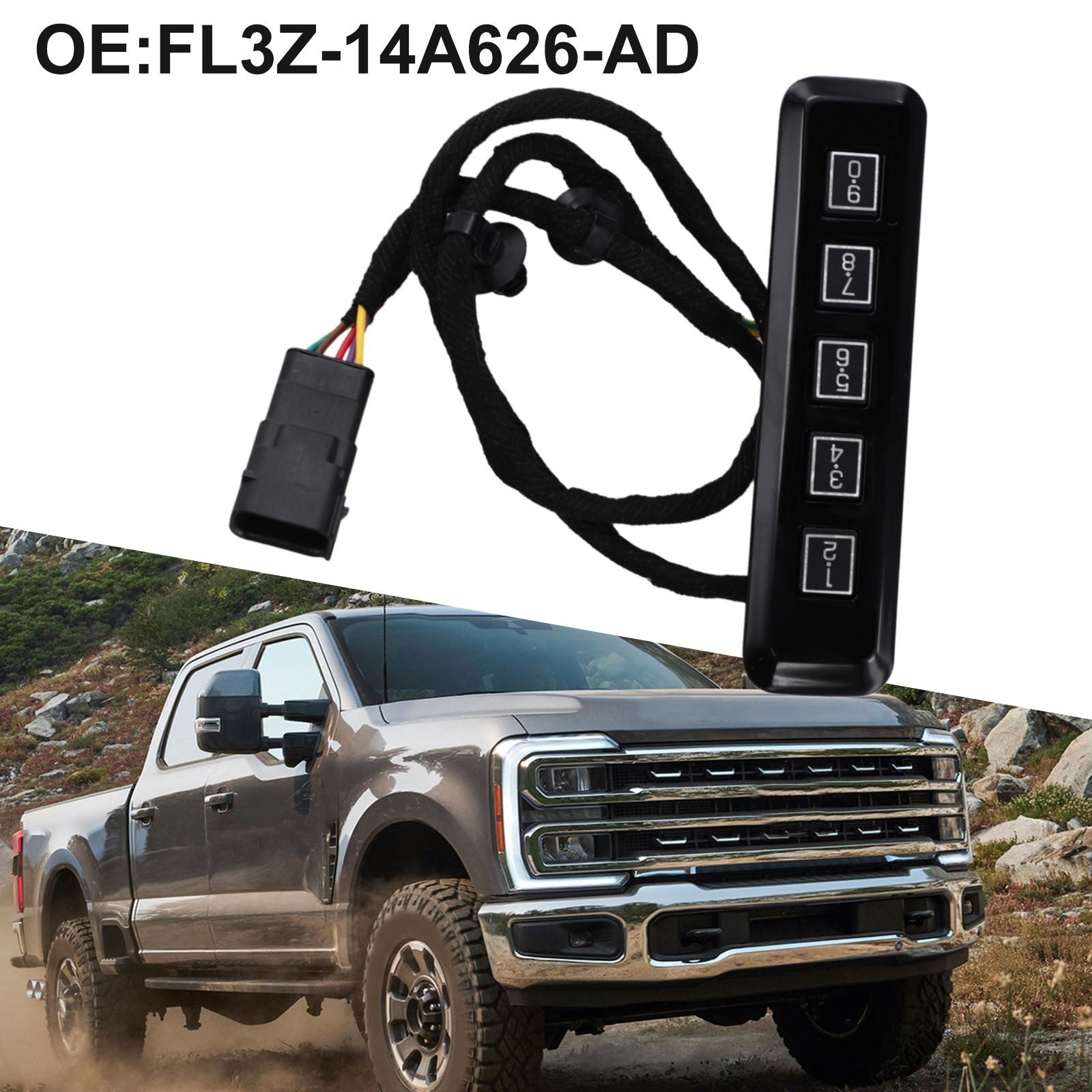 ya 5 8.7 Convenient Driver Side Keyless Entry Lock Keypad for for Ford For F150 F250 F350