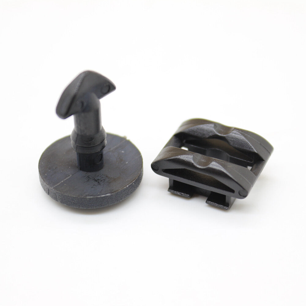 ya 5 8.7 for Land Rover Discovery 3 & 4 Bumper Tow Eye Cover Clips with Grommets Set of 4