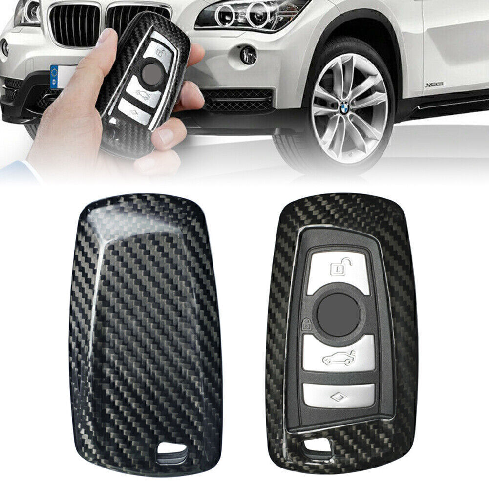 ya 5 8.7 Silver Black Car Remote Key Fob Shell Holder Cover for BMW 1 3 4 5 7 Series X3