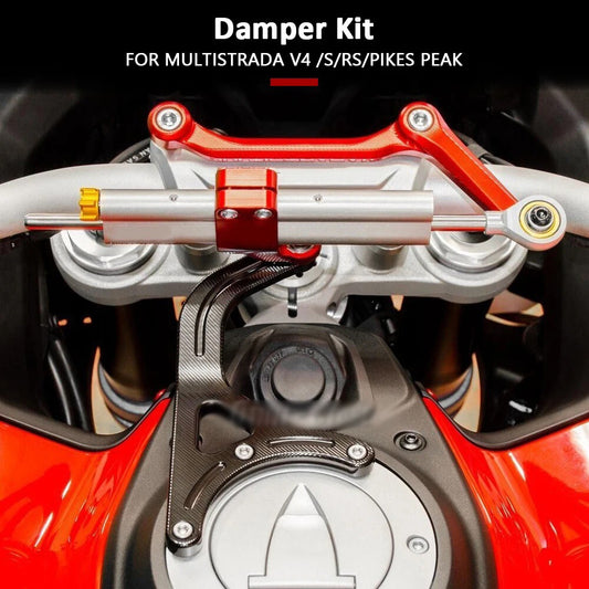 ya 2 7.15 for Ducati Multist V4 S 2021-2024 RS Pikes Peak Stabilize Damper Bracket Kit