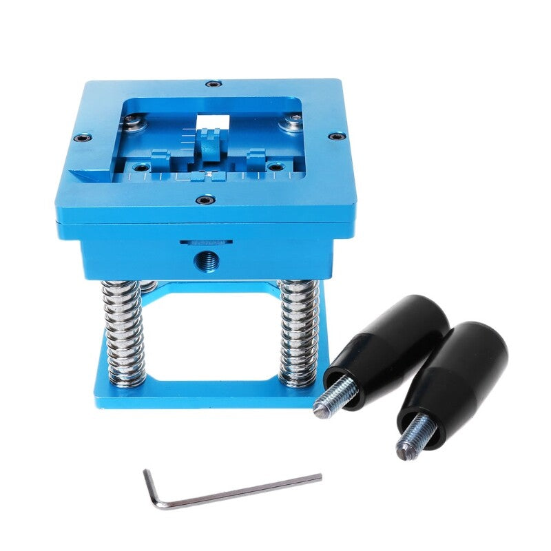 ya 26 Blue BGA Reballing Station With Handle For 90mm x 90mm Template Holder Jig