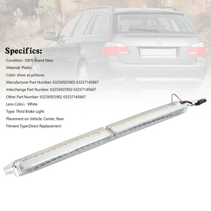 ya 1 8.12 baidi Third Brake Light 63256925902 White For 5 E60 E61 Facelift P1